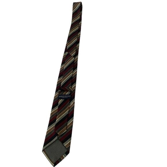 Giorgio Brutini Striped Polyester Tie - Picture 3 of 7